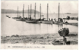 22 - B25830CPA - TREBEURDEN - Le Port, Bateaux De Peche - Très Bon état - COTES-D'ARMOR - Trébeurden