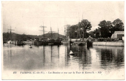 22 - B25806CPA - PAIMPOL - Les Bassins Et Vue Sur La Tour De Kerroc'h - Très Bon état - COTES-D'ARMOR - Paimpol