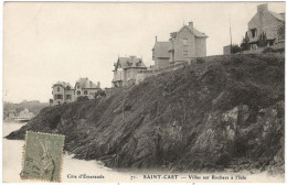 22 - B25801CPA - SAINT ST CAST - Villas Sur Rochers à L' Isle - Très Bon état - COTES-D'ARMOR - Saint-Cast-le-Guildo