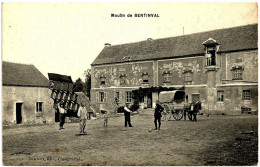 95 - B25737CPA - LUZARCHES - Moulin De Bertinval - Très Bon état - VAL-D'OISE - Luzarches