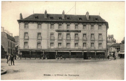 22 - B25705CPA - DINAN - L' Hotel De Bretagne - Très Bon état - COTES-D'ARMOR - Dinan