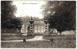 27 - B25603CPA - VANDRIMARE - Château Du Fayel , Entrée- - Très Bon état - EURE - Other & Unclassified