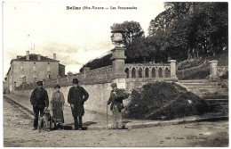 87 - B25496CPA - BELLAC - Les Promenades - Très Bon état - HAUTE-VIENNE - Bellac