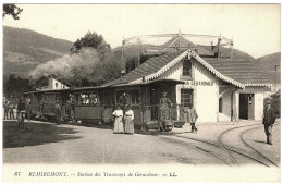 88 - T25436CPA - REMIREMONT - Station Tramways De Gerardmer - Très Bon état - VOSGES - Remiremont