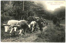 88 - T25434CPA - BLAN-RUPT, Vallée Du - Le Transport Du Bois - Très Bon état - VOSGES - Sonstige & Ohne Zuordnung