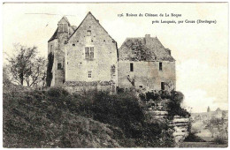 24 - B25419CPA - LANQUAIS - COUZE - Ruines Du Château De La Roque - Parfait état - DORDOGNE - Autres & Non Classés