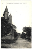 60 - B25378CPA - TILLARD - NOAILLES - Entrée Village, église - Très Bon état - OISE - Other & Unclassified