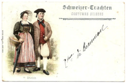 - B25345CPA - ZURICH - SUISSE - Costumes Suisses - Très Bon état - EUROPE - Zürich