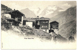 - B25317CPA - SAAS-FEE - SUISSE - Pres De Saas - Fée - Carte Pionniere - Parfait état - EUROPE - Saas-Fee