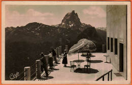 64 - B34270CPSM - ARTOUSTE - Terrasse Supérieure Et Pic Du Midi - Très Bon état - PYRENEES-ATLANTIQUES - Sonstige & Ohne Zuordnung