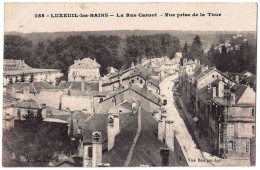 70 - B32291CPA - LUXEUIL LES BAINS - La Rue Carnot, Vue Prise De La Tour - Parfait état - HAUTE-SAONE - Luxeuil Les Bains