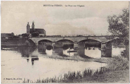 70 - B32245CPA - BROYE LES PESMES - Le Pont Sur L'Ognon - Bon état - HAUTE-SAONE - Autres & Non Classés