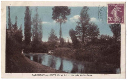 71 - B32216CPA - SALORNAY SUR GUYE - Un Coin De La Guye - Très Bon état - SAONE-ET-LOIRE - Other & Unclassified