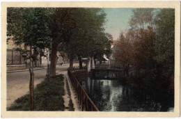 71 - B32178CPA - LOUHANS - Rue Du Lavoir Et Canal De La Seille - Parfait état - SAONE-ET-LOIRE - Louhans