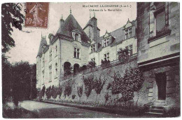 72 - B32008CPA - BEAUMONT LA CHARTRE - Chateau De La Marcelliere - Bon état - SARTHE - Beaumont Sur Sarthe