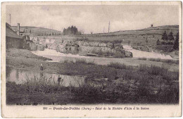 39 - B32000CPA - PONT DE POITTE - Saut De La Riviere D'Ain à La Saisse - Bon état - JURA - Andere & Zonder Classificatie