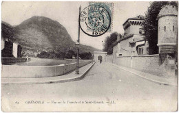 38 - B31957CPA - GRENOBLE - Vue Sur La Tronche Et Le Saint Eynard - Très Bon état - ISERE - Grenoble