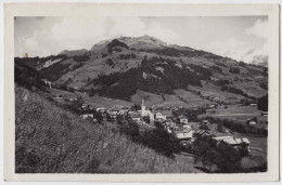 74 - B31752CPSM - GRAND BORNAND - Vue Generale Et Mont Sachat - Parfait état - HAUTE-SAVOIE - Sonstige & Ohne Zuordnung