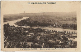 47 - B31405CPA - PORT SAINTE MARIE - Station Uvale, Vue Panoramique - Très Bon état - LOT-ET-GARONNE - Autres & Non Classés