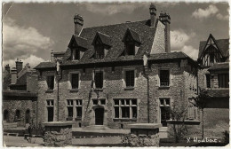 77 - B31239CPSM - MORET SUR LOING - Hotel De Ville, La Facade - Bon état - SEINE-ET-MARNE - Moret Sur Loing