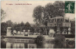 77 - B31246CPA - LAGNY - Les Bords De Marne  - Villa, Maison Bourgeoise - Parfait état - SEINE-ET-MARNE - Lagny Sur Marne
