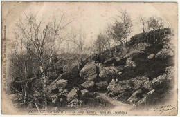 77 - B31235CPA - MONTIGNY SUR LOING - Le Long Rocher, Vallon Des Tremblaux - Carte Pionniere - Assez Bon état - SEINE-ET - Otros & Sin Clasificación