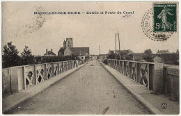 77 - B31204CPA - MAROLLES SUR SEINE - Entree Et Ponts Du Canal - Très Bon état - SEINE-MARITIME - Autres & Non Classés