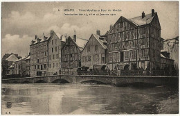 77 - B31210CPA - MEAUX - Vieux Moulins, Inondation 1910 Attelages - Très Bon état - SEINE-ET-MARNE - Meaux