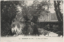 77 - B31137CPA - BOURRON - Le Parc Et Le Château - Parfait état - SEINE-ET-MARNE - Other & Unclassified