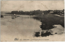 77 - B31135CPA - BOIS LE ROI - La Seine Vue Du Pont De La Chartrette - Bon état - SEINE-ET-MARNE - Bois Le Roi