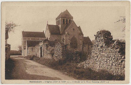 78 - B30936CPA - GASSICOURT - Abside Et Tour Romane - Très Bon état - YVELINES - Sonstige & Ohne Zuordnung