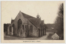 22 - B31318CPA - SAINT SERVAIS - Eglise - Parfait état - COTES-D'ARMOR - Andere & Zonder Classificatie