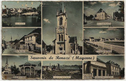 53 - B30692CPSM - RENAZE - Souvenir De - Carte Vues Multiples - Assez Bon état - MAYENNE - Sonstige & Ohne Zuordnung