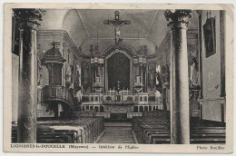 53 - B30678CPA - LIGNIERES LA DOUCELLE - Interieur  Eglise - Bon état - MAYENNE - Autres & Non Classés