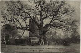 53 - B30685CPA - MORTIER CROLLE - Chateau - La Tour Du Gue Et  Vieux Chene - Arbre Remarquable - Parfait état - MAYENNE - Autres & Non Classés