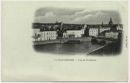 53 - B30650CPA - CHATEAU GONTIER - Vue Du Faubourg - Bateau Lavoir - Carte Pionniere - Bon état - MAYENNE - Chateau Gontier