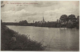 53 - B30645CPA - AZE - CHATEAU GONTIER - Vue Sur La Mayenne - Carte Pionniere - Parfait état - MAYENNE - Sonstige & Ohne Zuordnung