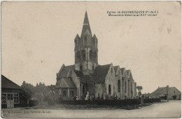 62 - B30605CPA - GUARECQUES - Eglise - Bon état - PAS-DE-CALAIS - Andere & Zonder Classificatie