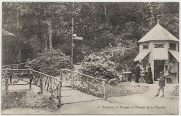 61 - B30450CPA - BAGNOLES DE L'ORNE - Kiosque, Chemin De La Chapelle - Carte Pionniere - Très Bon état - ORNE - Bagnoles De L'Orne