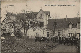 60 - B30275CPA - BORNEL - Pensionnat De Jeunes Filles - Très Bon état - OISE - Sonstige & Ohne Zuordnung