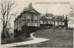 60 - B30230CPA - MELLO - Chateau - Cote Sud Est - Parfait état - OISE - Autres & Non Classés