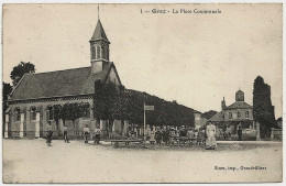 60 - B30195CPA - GREZ - La Place Communale - Parfait état - OISE - Other & Unclassified