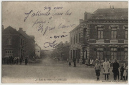 62 - B30758CPA - SAINS EN GOHELLE - Une Rue - Rue Jean Jaures - Très Bon état - PAS-DE-CALAIS - Sonstige & Ohne Zuordnung