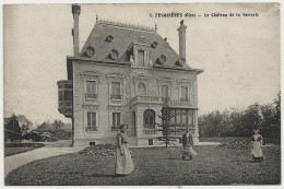 60 - B30182CPA - FEUQUIERES - Le Chateau De La Verrerie - Bon état - OISE - Autres & Non Classés