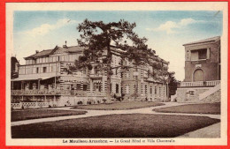 33 - B29678CPA - LE MOULLEAU - Le Grand Hotel Et La Villa Chanterelle - Très Bon état - GIRONDE - Other & Unclassified