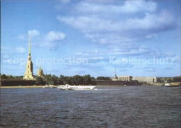 72117421 Leningrad St Petersburg View Of The Neva And The Peter And Paul Fortres - Russia