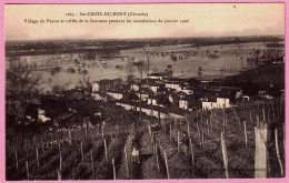 33 - B34713CPA - SAINTE STE CROIX DU MONT - Village Du Peyrat - Inondations De Janvier 1906 - Très Bon état - GIRONDE - Other & Unclassified