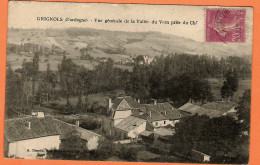 24 - B34701CPA - GRIGNOLS - Vue Générale - Vallée Du Vern  Du Château - Très Bon état - DORDOGNE - Other & Unclassified