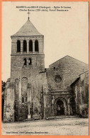 24 - B34697CPA - MAREUIL SUR BELLE - Eglise Saint Laurent - Clocher Roman - Très Bon état - DORDOGNE - Autres & Non Classés