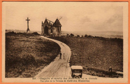 85 - B34277CPA - LES HERBIERS - Vue Du Café Des Alouettes, Mouin Et Chapelle - Très Bon état - VENDEE - Les Herbiers